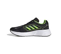 adidas Galaxy Star Shoes, Zapatillas para Correr Hombre, Core Black/Solar Green/Grey, 43 1/3 EU
