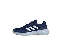 adidas - GameCourt 2 Mens Tennis Shoes, Zapatos Bajos Que no Son de fútbol, Dark Blue/FTWR White/halo Blue,