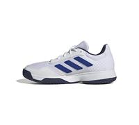 adidas Gamespec Kids Tennis Shoes, Zapatillas de Tenis Unisex niños, FTWR White/Lucid Blue/Dark Blue, 33 1/2 EU