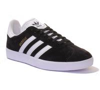 ADIDAS Gazelle 3 Rayas Logo 90s Ante Unisex Entrenador Marino Amarillo Ru 6-13