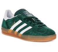 Adidas Gazelle Indoor Q Panel Suela De Goma Para Mujeres En Gris Blanco EU 36-42