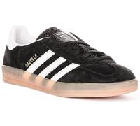 Adidas Gazelle Indoor Q Panel Suela De Goma Para Mujeres En Gris Blanco EU 36-42