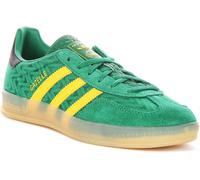 Adidas Gazelle Indoor Q Panel Suela De Goma Para Mujeres En Gris Blanco EU 36-42