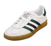 Adidas Gazelle Indoor Woman IE2957 Cloud White (Blanco, Sistema Tallas Calzado EU, Adulto, Mujer, Números, Mediano, 40 2/3)