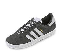 adidas Gazelle Sneaker, Zapatillas de Deporte Hombre, Solid Grey White Gold Metallic, 42 2/3 EU