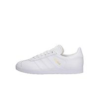 adidas Gazelle Sneaker, Zapatillas de Deporte Unisex adulto, Ftwr White Gold Metallic, 42 EU
