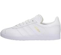 adidas Gazelle Sneaker, Zapatillas de Deporte Unisex adulto, Ftwr White Gold Metallic, 44 2/3 EU