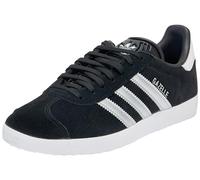 adidas Gazelle, Zapatillas Mujer, Core Black Silver Metallic Cloud White, 37 1/3 EU