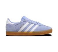adidas Gazelle - Zapatillas para niño grande, Azul cielo transparente, blanco brillante, 23.5 EU