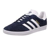 adidas Gazelle, Zapatillas Unisex adulto, Collegiate Navy White Gold Metalic, 46 EU