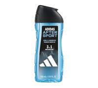 adidas Gel de ducha 3 en 1 After Sport para él, con aroma fresco y aromático, 250 ml