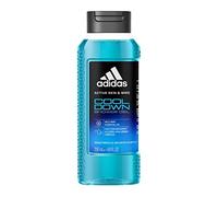Adidas - Gel de ducha Active Skin & Mind Cool Down para hombre, fórmula Clean & Vegan, refrescante, 250 ml