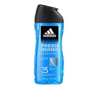 adidas Gel de ducha Fresh Endurance 3 en 1, aroma estimulante y frescura duradera, 250 ml