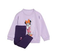 adidas Girl's Chándal Disney Minnie Mouse Kids, Powder Plum/Lucid Pink, 86
