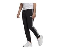 Adidas M 3S FT TC PT Pants, Mens, Black/White, X-Large