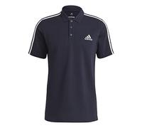 Adidas GK9100 M 3S PQ PS Polo Shirt Men's Legend Ink/White S
