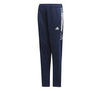 Adidas GK9574 CON21 TK PNT Y Sport Trousers Unisex-Child Team Navy Blue/White 5-6A