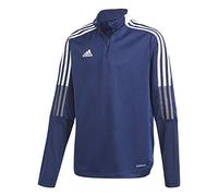 Adidas TIRO21 TR Top Y Pullover, Unisex-Child, Team Navy Blue, 1112