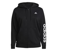 Adidas GL0791 W Lin FT FZ HD Sweatshirt Women's Black/White S