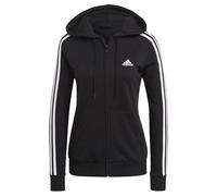 Adidas GL0792 W 3S FT FZ HD Sweatshirt Women's Black/White XS