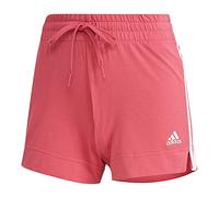 adidas GM5530 W 3S SJ SHO Shorts Womens Wild Pink/White L