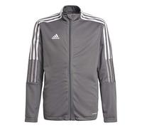 Adidas GM7311 Tiro21 Tk Jkt Y Chaqueta de Chándal, Unisex Niños, Equipo Gris Cuatro, 128
