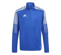 Adidas TIRO21 TR Top Y Pullover, Unisex-Child, Team Royal Blue, 1314