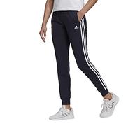 Adidas W 3S FT C PT Pants, Womens, Legend Ink/White, Small
