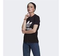 Adidas GN2896 Trefoil tee T-Shirt Womens Black 42