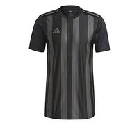 Adidas Striped 21 JSY T-Shirt, Mens, Black/Team Dark Grey, Small