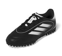 adidas Goletto IX Turf - Zapatillas de fútbol para niños, unisex, negro, blanco y negro., 25.5 cm