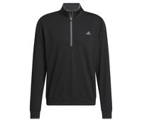 ADIDAS GOLF Camiseta funcional 'Lightweight Half-Zip' gris / negro MxTallas normales EUR