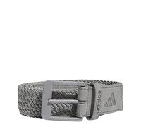 adidas Golf Cinturón elástico trenzado, gris (Grey Three), Large/X-Large