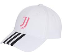 Adidas - Gorra Juventus 2025-2026, Unisex, White-Black-Bliss Pink, OSFM
