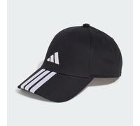 Adidas Gorra Unisex De Béisbol 3-STRIPES De Algodón Twill - Color: Negro/Blanco