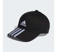Adidas Gorra Unisex De Béisbol 3-STRIPES De Algodón Twill - Color: Negro/Blanco