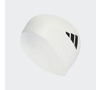 Gorro de natación adidas adult 3 bandas blanco Talla única