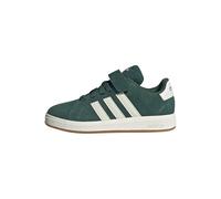 adidas Grand Court 00s Shoes Children, Zapatos Unisex niños, Collegiate Green/Off White/Gum, 35 EU
