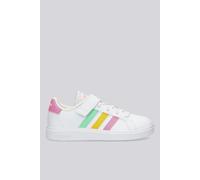 adidas Grand Court 2.0 - Blanco - Zapatillas Velcro Niña MKP
