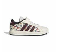 adidas Grand Court 2.0 Shoes Children, Zapatillas Unisex niños, Cloud White Aurora Ruby Legend Ink, 34 EU