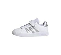adidas Grand Court 2.0 Shoes Children, Zapatillas Unisex niños, Cloud White Matte Silver Cloud White, 28 EU