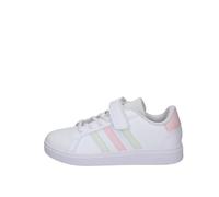 adidas Grand Court 2.0 Shoes Children, Zapatillas Unisex niños, FTWR White Crystal Jade Clear Pink, 33 EU
