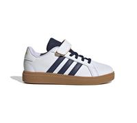 adidas Grand Court 2.0 Shoes Children, Zapatillas Unisex niños, FTWR White Dark Blue GUM10, 35 EU