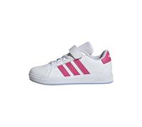 adidas Grand Court 2.0 Shoes Children, Zapatillas Unisex niños, FTWR White Pulse Magenta Glow Blue, 28 EU