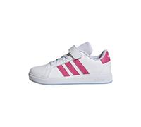 adidas Grand Court 2.0 Shoes Children, Zapatillas Unisex niños, FTWR White Pulse Magenta Glow Blue, 33 EU