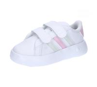 adidas Grand Court 2.0 Shoes Kids, Zapatillas de Tenis Unisex bebé, FTWR White Crystal Jade Clear Pink, 24 EU