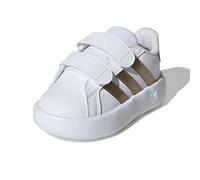 adidas Grand Court 2.0 Shoes Kids, Zapatillas de Tenis Unisex bebé, FTWR White Matte Copper Matte Gold, 22 EU