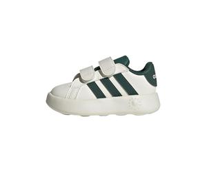 adidas Grand Court 2.0 Shoes Kids, Zapatillas de Tenis Unisex bebé, Off White Collegiate Green Core Black, 19 EU