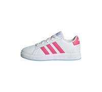 adidas - Grand Court 2.0 Shoes Kids, Zapatillas Niños Unisex, FTWR White/Pulse Magenta/Glow Blue F19,