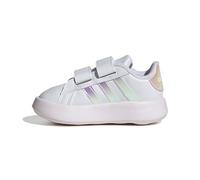 adidas Grand Court 2.0 Shoes Kids, Zapatillas Unisex niños, FTWR White Almost Pink Core Black, 38 EU